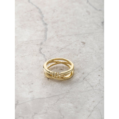 Believe by Brilliance 14KT Gold Flash Plated Ring, Fidget Spin Feature, 1 Piece