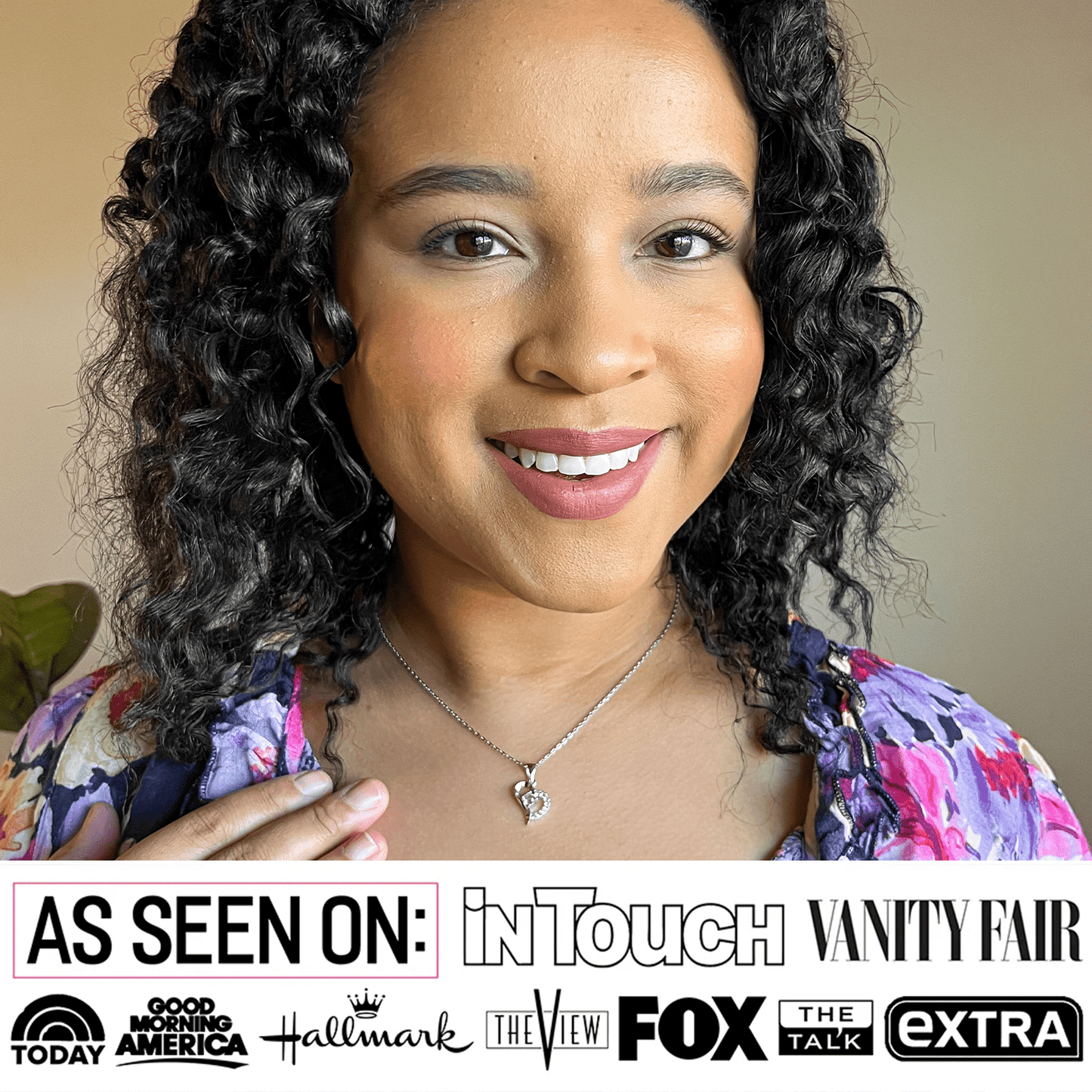 Cate & Chloe Laila 18k White Gold Plated Heart pendant Necklace with Swarovski Crystals for Women