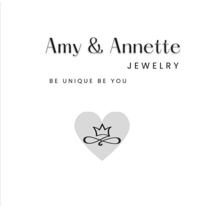 Amy and Annette 14K White Gold Adjustable Tennis Bracelet with crystals from Swarovski in 14K White Gold Plated