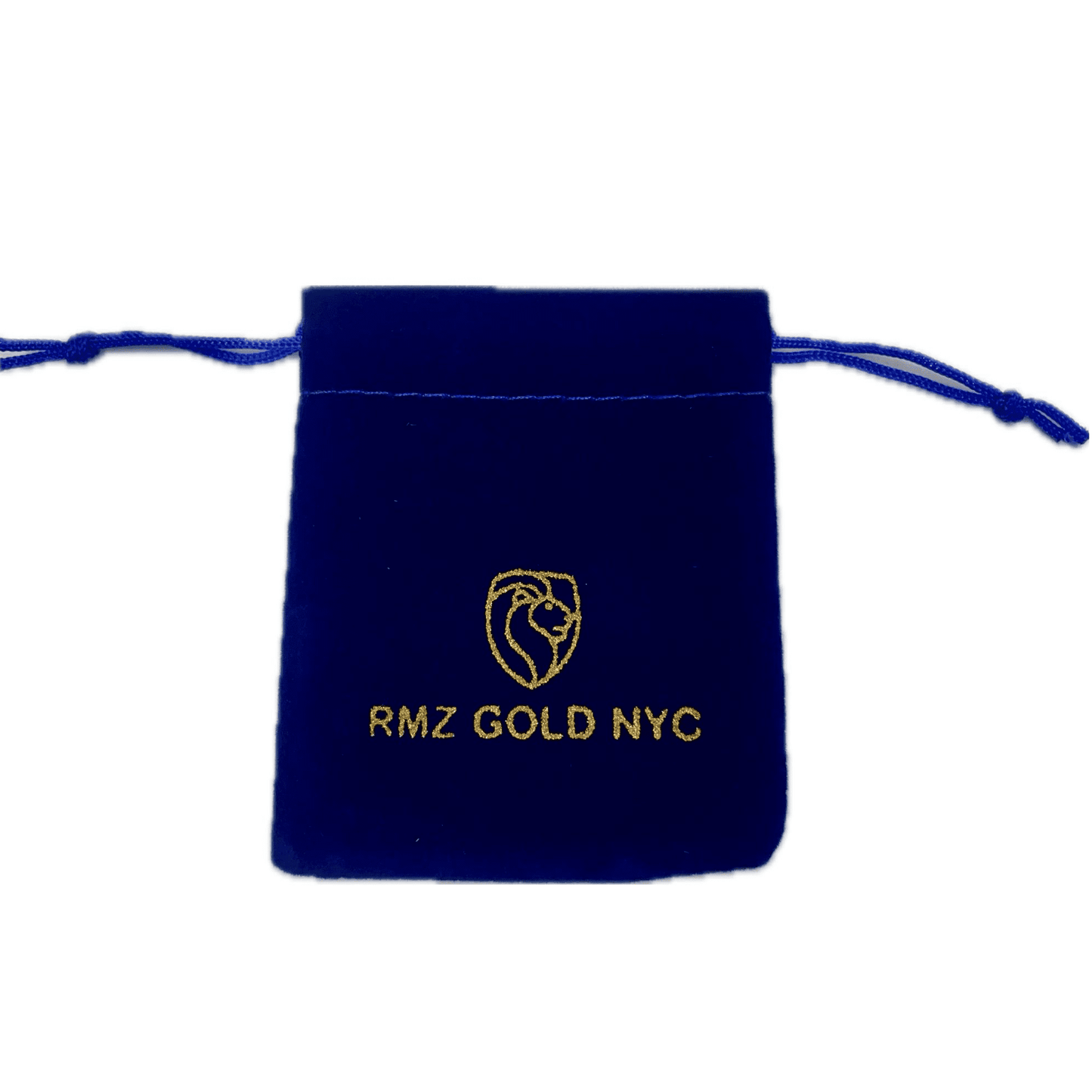 RMZ GOLD NYC 14K Gold Plated  Round Brilliant Cut Solitaire Stud Earrings, 1.5 ct. t.w, 14K Gold